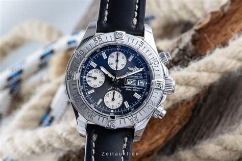 breitling superocean chronograph automatik edelstahl herrenuhr ref. a13340|breitling superocean a13340.